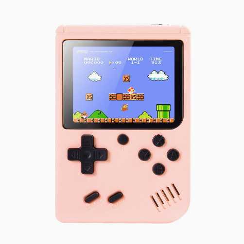 500-in-1 Classic Mini Handheld Game Console for Children and Students, Nostalgic Toy Bestseller Macaron Portable Game Player C251121