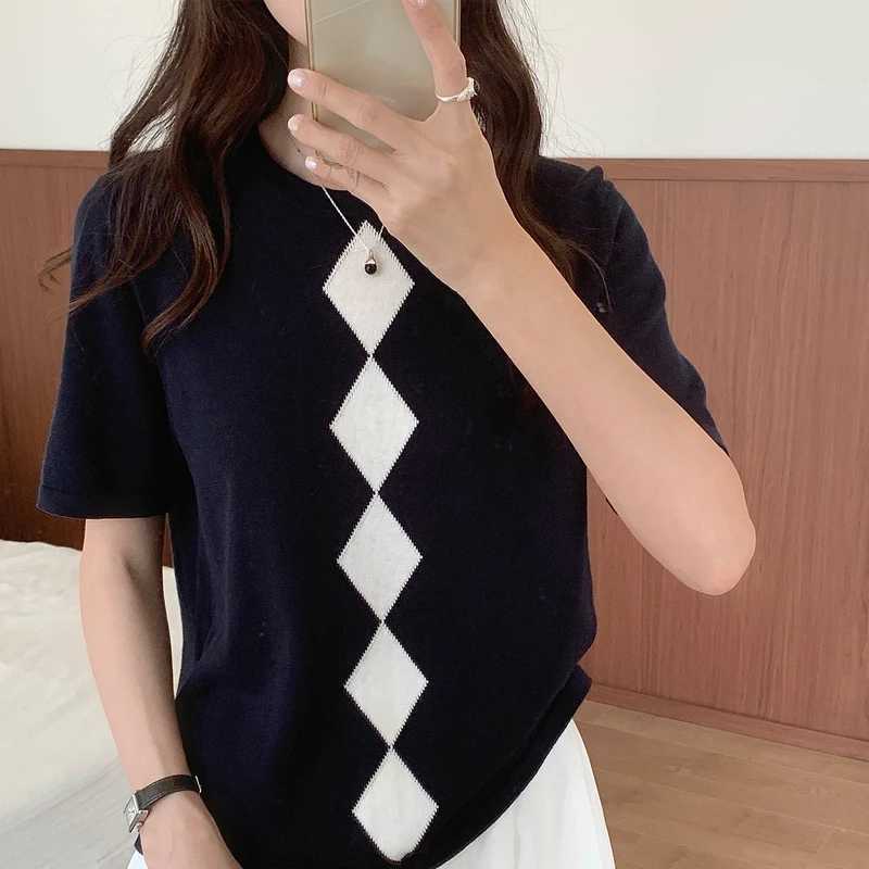 Summer Womens Clothing 100 Cotton T-shirts Short Half Sleeve O Neck Clothes Casual Pullover Basic Female TopT260317