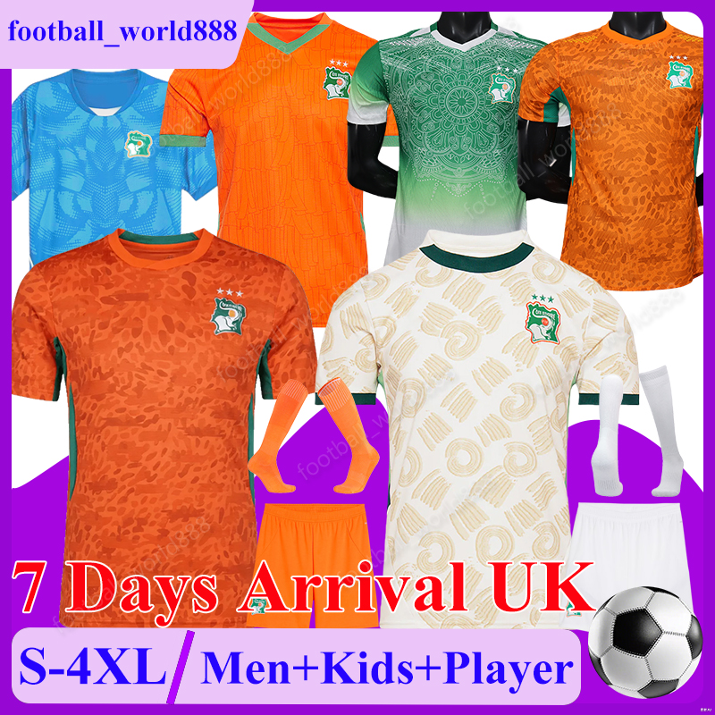 4XL Ivory Coast 2026 Soccer Jerseys World Cup KRASSO OUMAR DIAKITE KESSIE 26 27 Football Shirts AMAD GUESSAND FOFANA football kits BAYO SANGARE Men Kit Kids Socks Sets