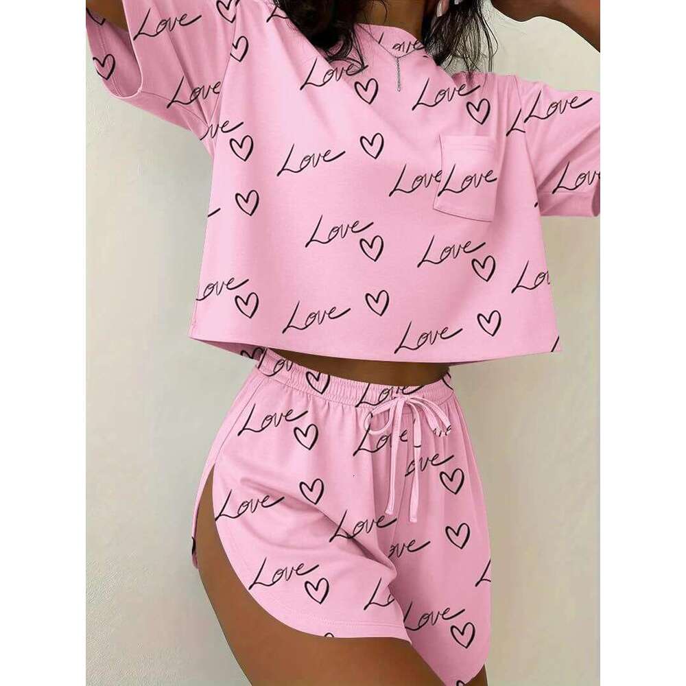 Gym Clothing Yoga 2026 European And American Cross-Border Spring/Summer New Fashion Casual Homewear Y2k 2-Piece Set Popular Women's Clothing Spor