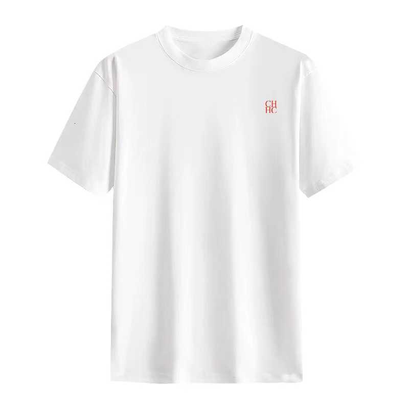 CH Letter Printed Short Sleeved T-shirt High-quality Pure Cotton 2025 New Classic Brand Short Sleeved T-shirt for Men and WomenT260317