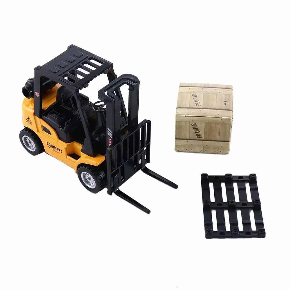 Car Play Toy Vehicle Set Toy Vehicles Vehicle Construction Die-Cast Model Forklift Friction Toy Pallet Interactive Toy Y260316