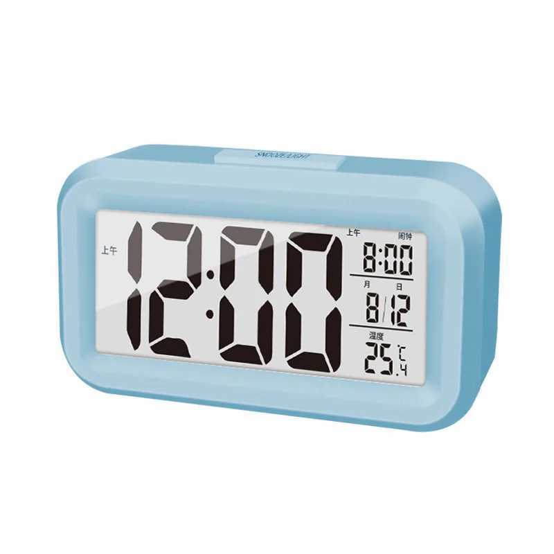 Digital Alarm Clock Student-specific Bedside Desk Smart Digital Hour Clock Multi-functional Mini Electronic Alarm Clock D260318