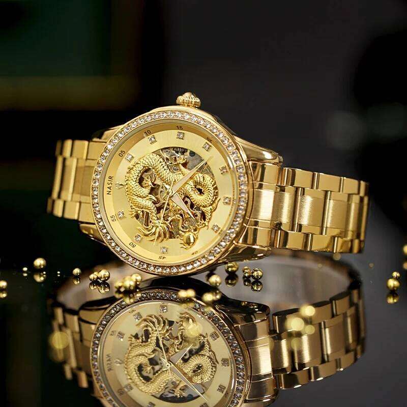 CILOA Business Round Hollow Fully Automatic Authentic Sports Men's Mechanical Watch