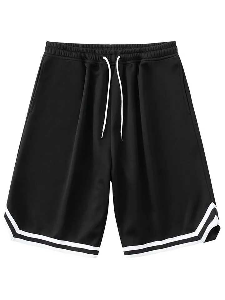 Mens sports shorts for basketball and running loose and breathable casual shorts five-pointed pants M260318