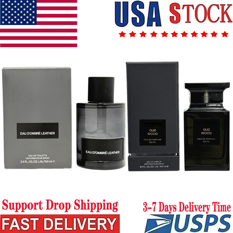 US Fast Delivery Cologne for Mens Man Perfume Ombre Leather Oud Wood Designer Parfum Luxe Mens Perfume Fragrance
