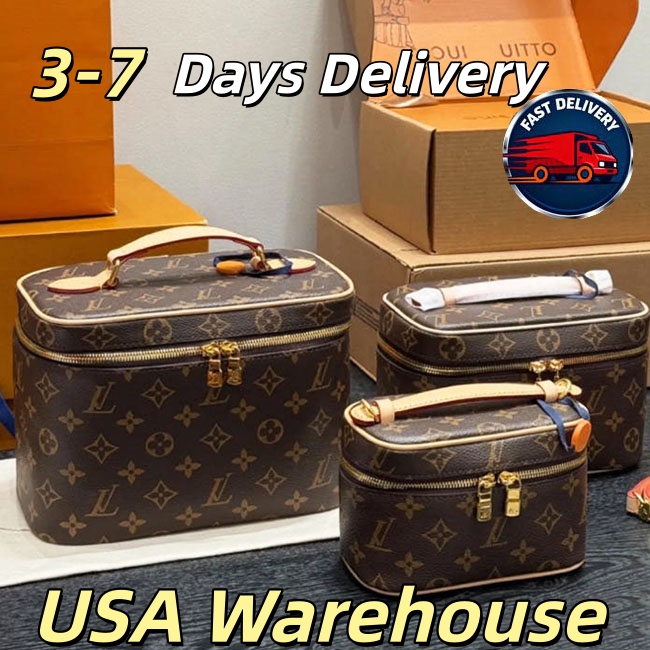 Designer Bag Makeup Bag Luxury Cosmetic bag High Quality Women's Handbag Purse Cowhide travel Storage Bag Toiletry Bag Mini Brown vanity bag designer cosmetic bag