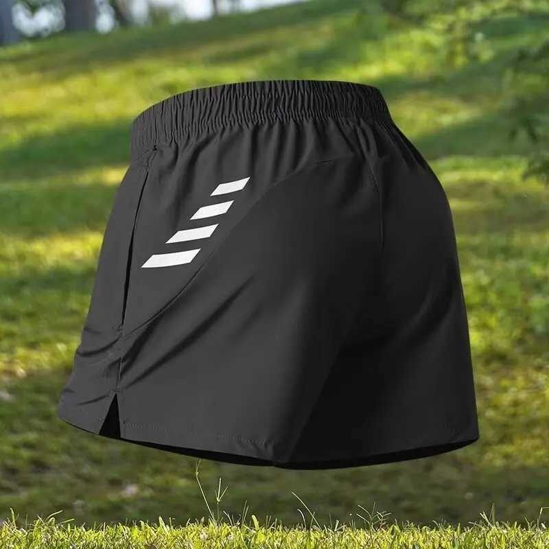 Sports shorts mens track and field training three quarter pants summer thin fit fitness running marathon quick drying pants M260318