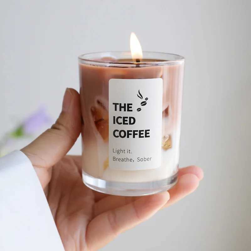 Jelly Wax Coffee Cup Aromatherapy Bedroom Smoke Free Candles Romantic Atmosphere Fragrance D260318