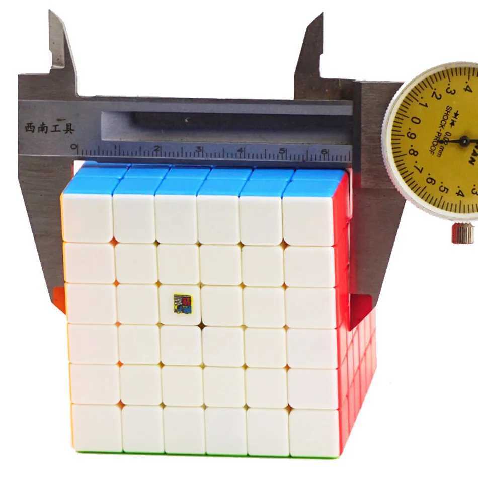 Moyu Meilong 6x6 Magic Cube 61mm Size Stickerless 6x6x6 WCA Competition LearningEducational Toys For Children Gift 6x6 v2 Cube H260314
