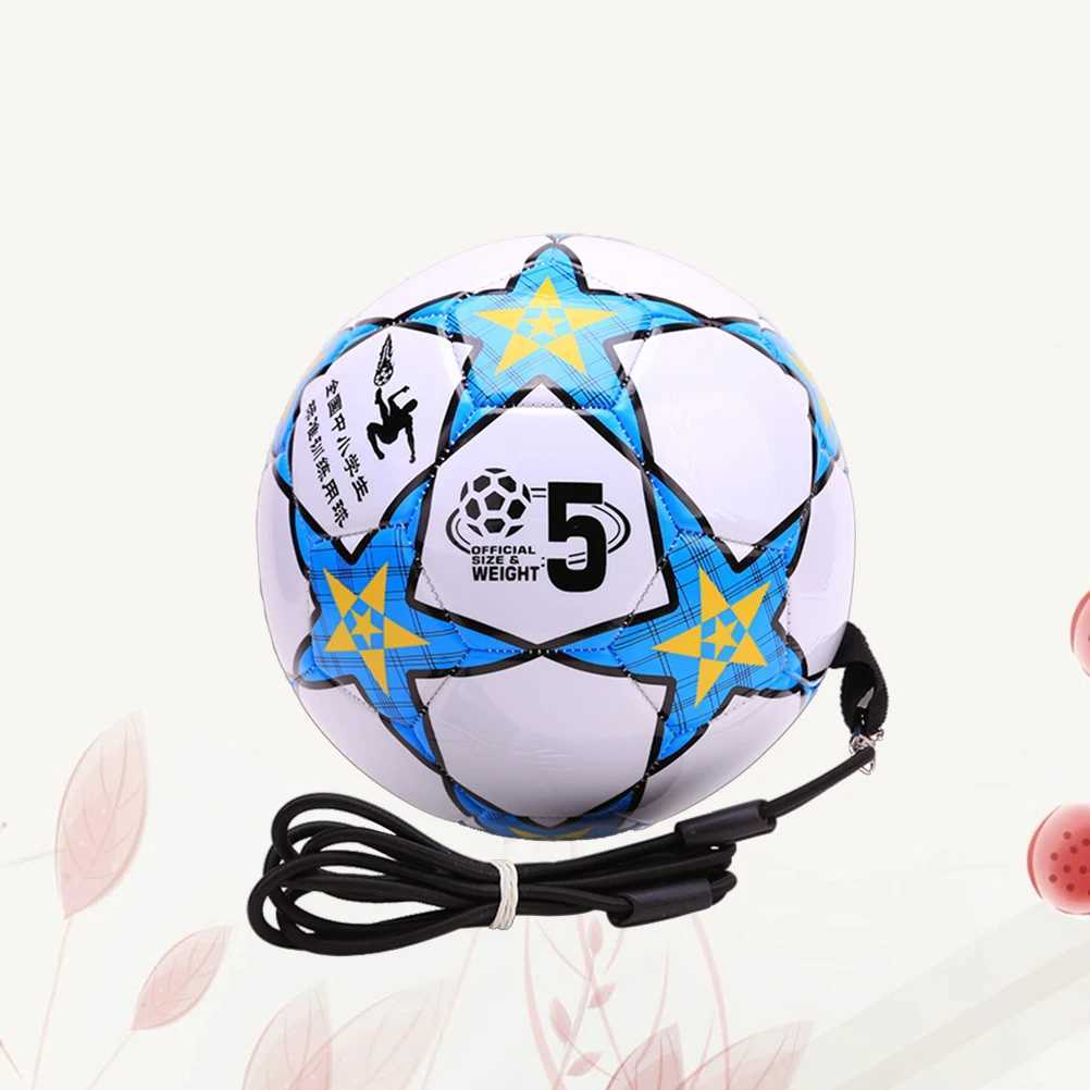 Pvc Football Equipment Durable Wear Resistant Student Training Soccer Ball With String Easy Carry Sports Balls For Child M260318