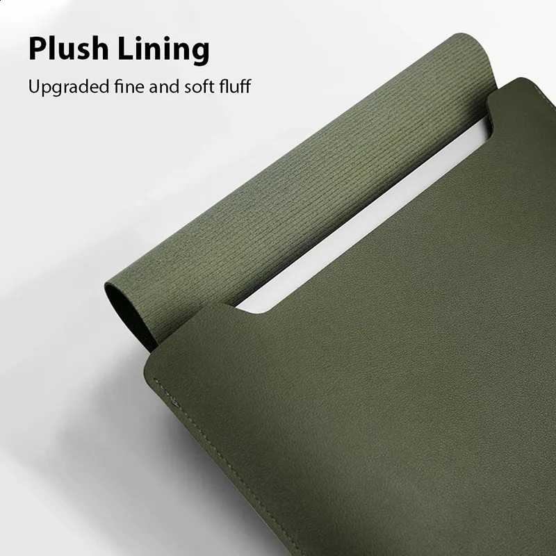Business Travel Briefcase 11-16 Inch Laptop Sleeve Case PU Cover Notebook Protective Pouch Laptop Case Cover Non-Magnetic 260317