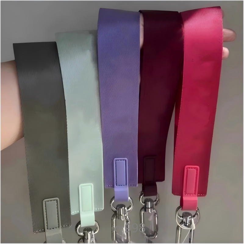 keychains yoga keychain fashion yoga women fitness running elastic womans keychains high quality coin pocket bag never lost