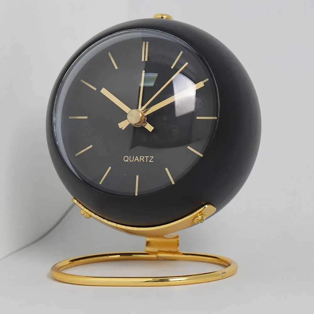 Nordic Creative Electronic Desk Clock Minimalist Childrens Alarm Clock New Desktop Bedside Student Silent Luminous Pointer D260318