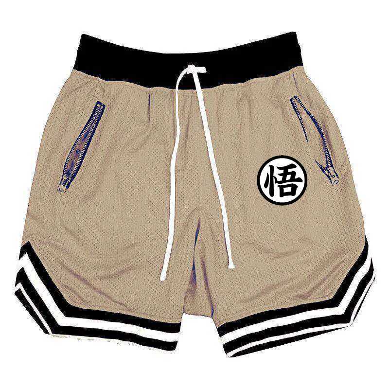 Mens Fitness Joggers Casual Breathable Short Sports Basketball Shorts Mesh Quick Dry Gym Shorts for Male Pants Summer M260318