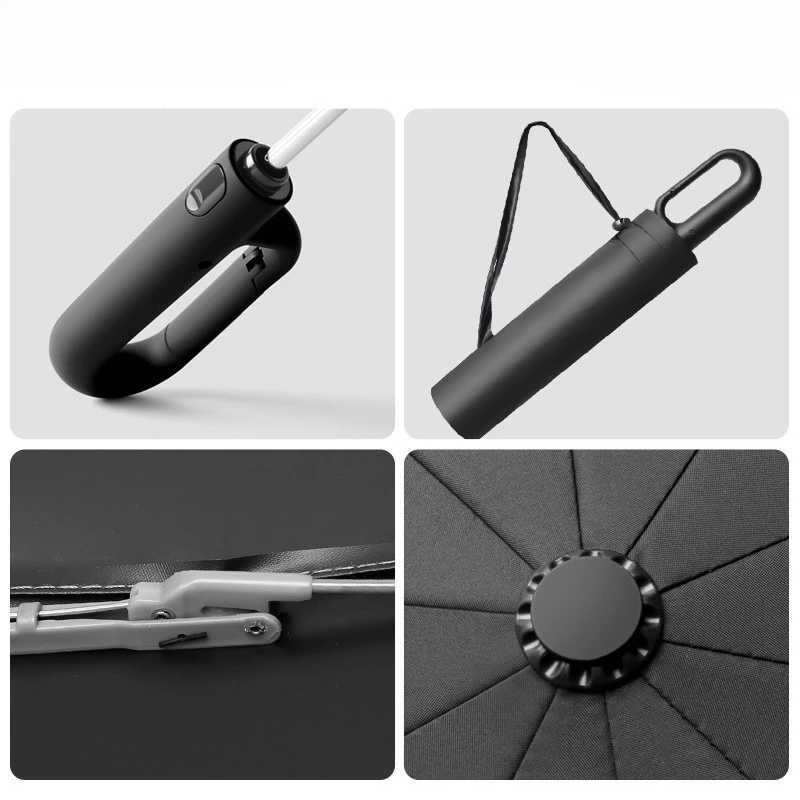 Reinforced Wind-resistant Rain-resistant Dual-purpose UV-resistant Fully Automatic Ring-buckle Umbrella H260318 - view 7