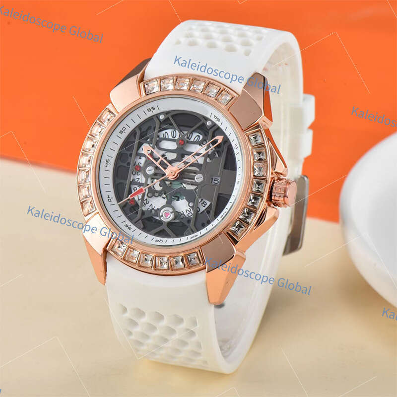 2026 New Kaleidoscope Czech style trendy hollow-out single calendar designer watch