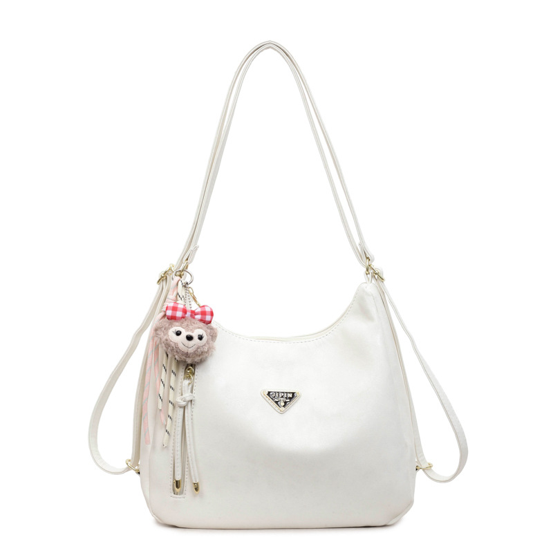 New hot selling multifunctional leisure backpack for women large capacity handheld commuting shoulder bag Korean version texture tote bag