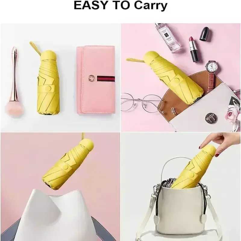 Sun Umbrella Small and Portable Capsule Umbrella Female Sun and Rain Dual Use Sun Umbrella H260318 - view 5