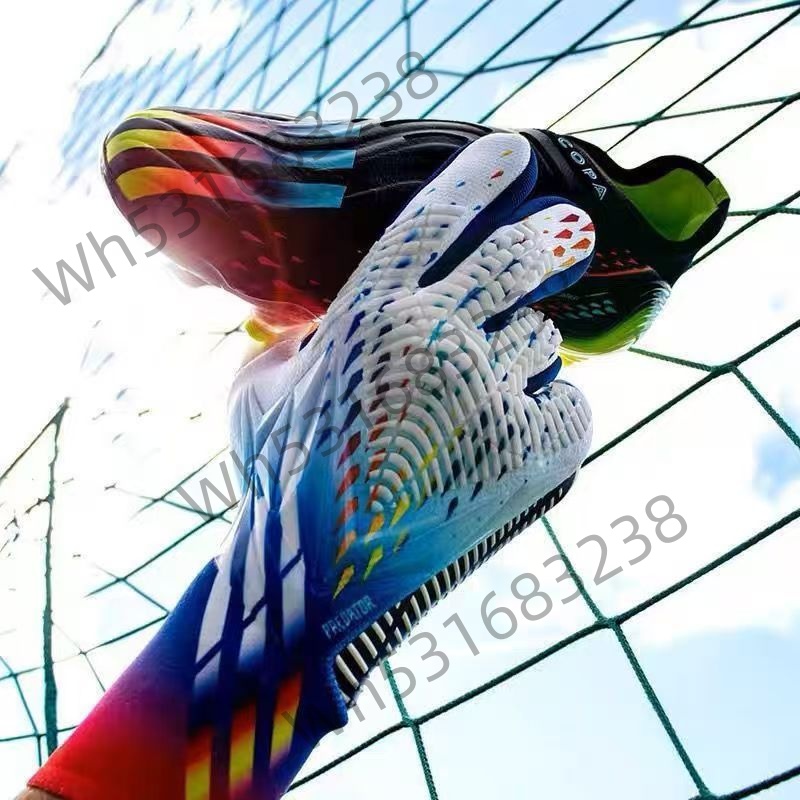 New Martinez goalkeeper gloves anti slip and wear-resistant Falcon goalkeeper gloves latex gloves Professional thick gloves Spider style gloves