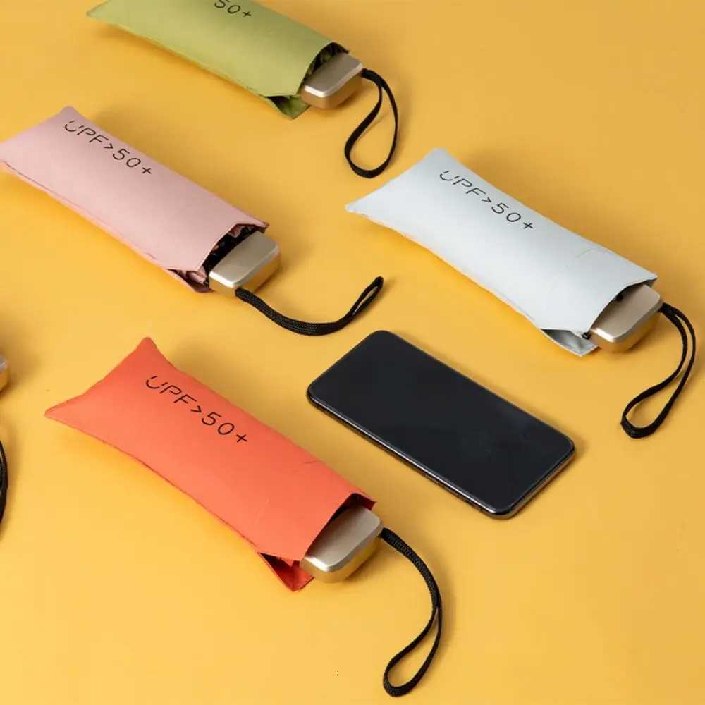 Ultraviolet Protection Pocket Rain Umbrella Folding Ultralight Pocket Parasol Mini Wind Resistant Sun Shade Umbrella Summer H260318 - view 5