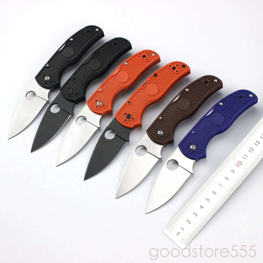 6Models C41 Pocket Knife CPM fixed blade knife SP30V couteau Folding pocket knife Blade Nylon Fiberglass Handle Portable Durable Utility Hiking Campin