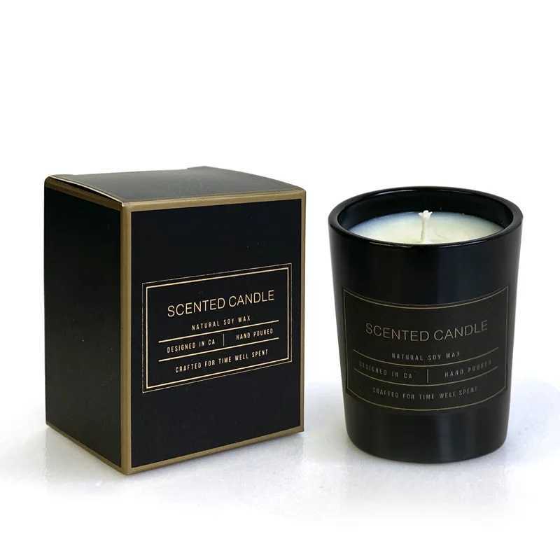 2026 New 53g Aromatherapy Candle Premium Gift Box Glass Handmade Soy Wax Smokeless Creative Companion Gift D260318