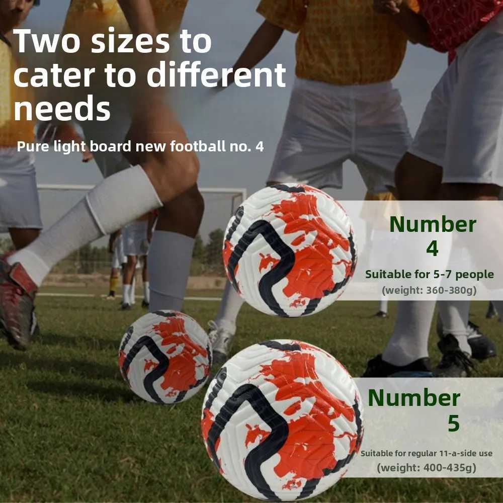 wear-resistant pu glue No 4 football youth outdoor sports training game football M260318