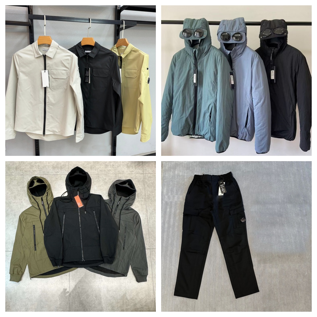 polo shirt t shirt windbreaker hoodie with lens designer down jacket men winter thick warm for men fashion company couple cotton padded jacket British style