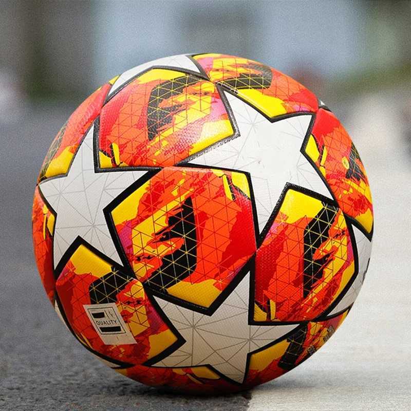 Official Size 5 Soccer Ball Seamless Professional Available For Youth Adults M260318