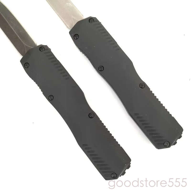 pocket knife 9000 Matt Diskin Livewire AU fixed blade knife / TO Knife 3.3 CPM-MagnaCut Satin Spear Point Blade couteau Black Aluminum Handles Reversi