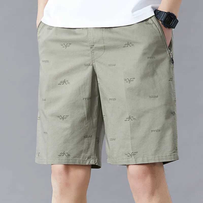 Men Light Weight Beach Shorts Summer Casual Sweat Shorts Baggy Sports Wide Leg Print Gym Running Shorts M260318