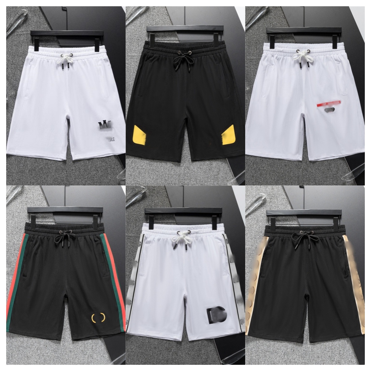 Men Women Shorts Designer Luxury Athleisure Loose Lightweight Training Shorts Outdoor Sport All Cotton Breathable Swim Trunks