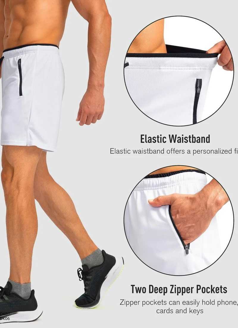 Summer mens sports shorts cool sportswear running shorts casual underwear gym fitness training jogging shorts mens solid color M260318