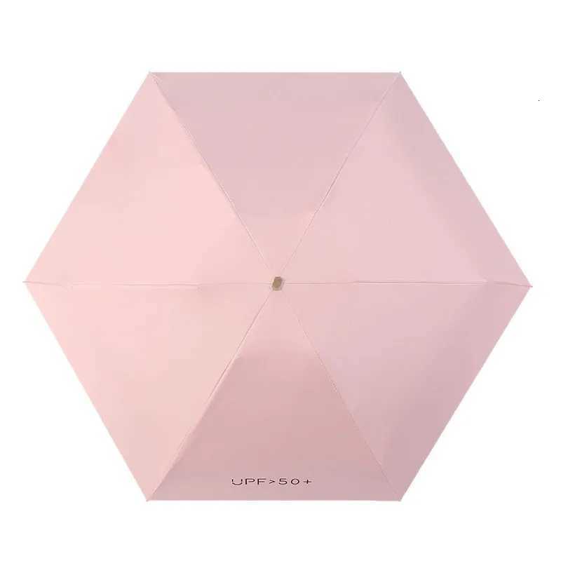 New Mini Portable Travel Umbrella Ultra-lightweight Compact Umbrellas for Rain Sun UV Protection for Kids Women Girls H260318 - view 5