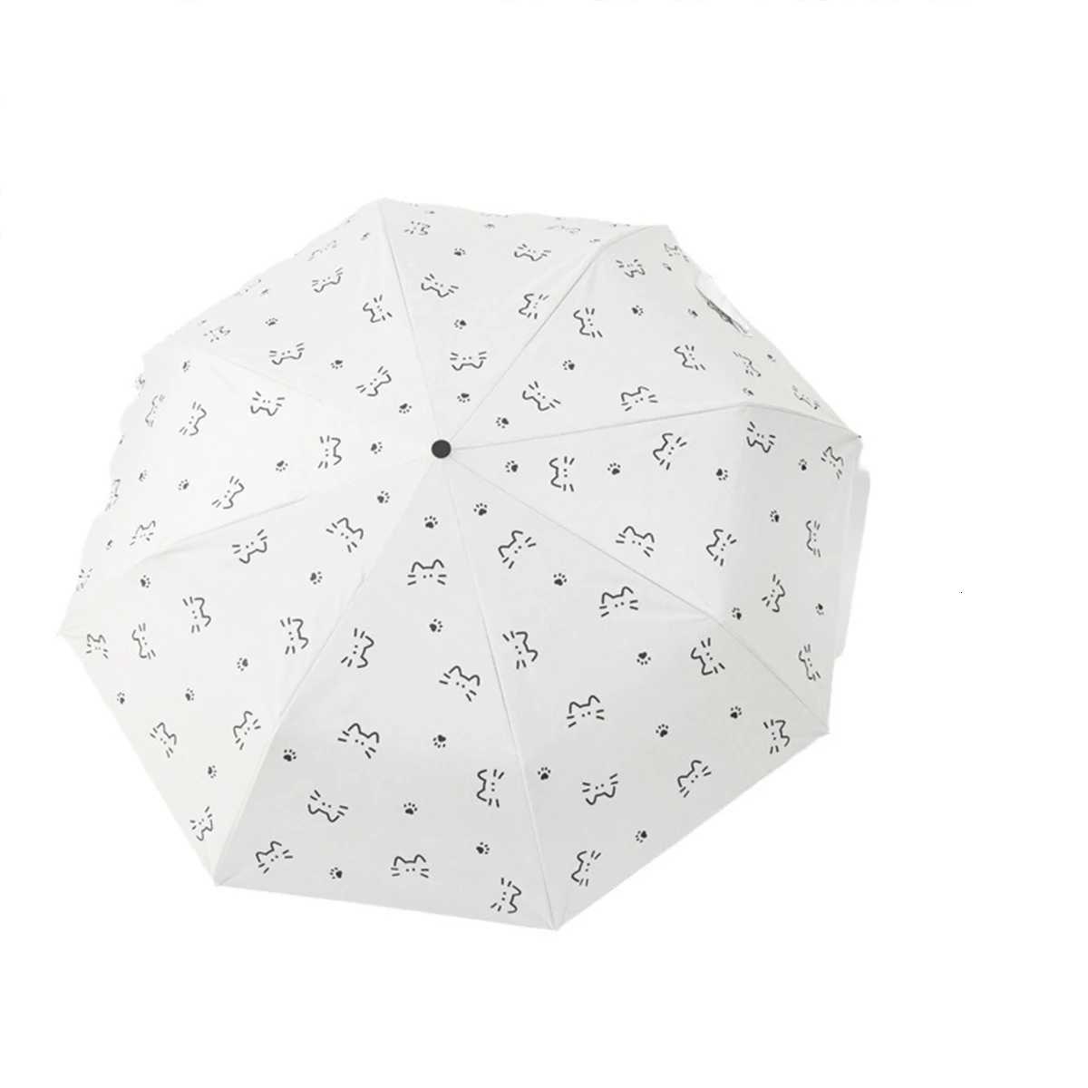 Healing Cat Umbrella Fully Automatic Travel Umbrella Womens Umbrella Sunshade Umbrella Portable Outdoor Waterproof Ultra Light H260318 - view 7