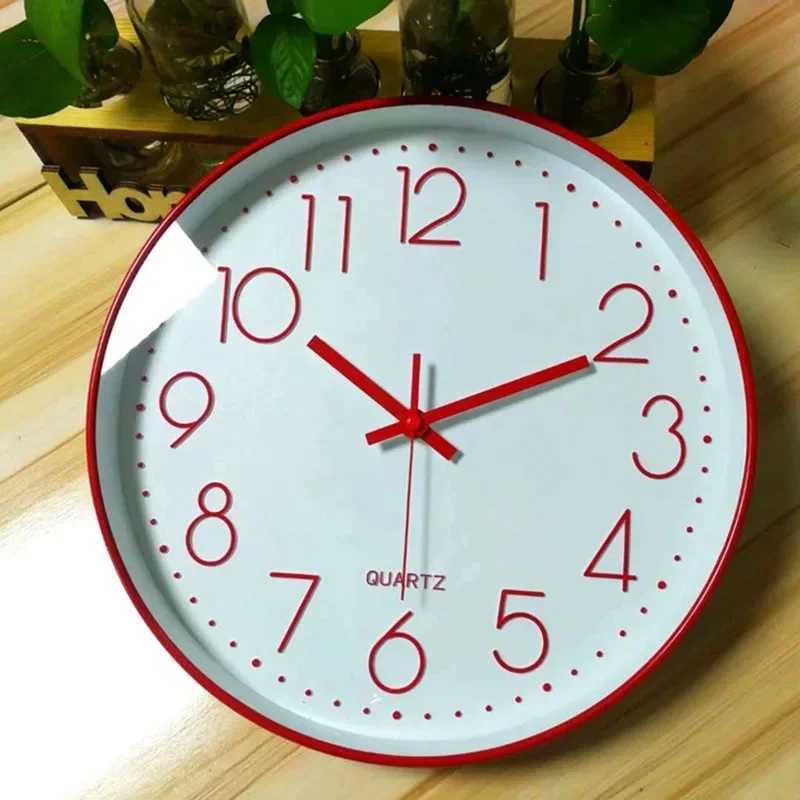 Luminous Wall Clock Large Dial Wall Hanging Clock Travel Time Accuracy Travel Time Accuracy for School Decoration Bedroom D260318