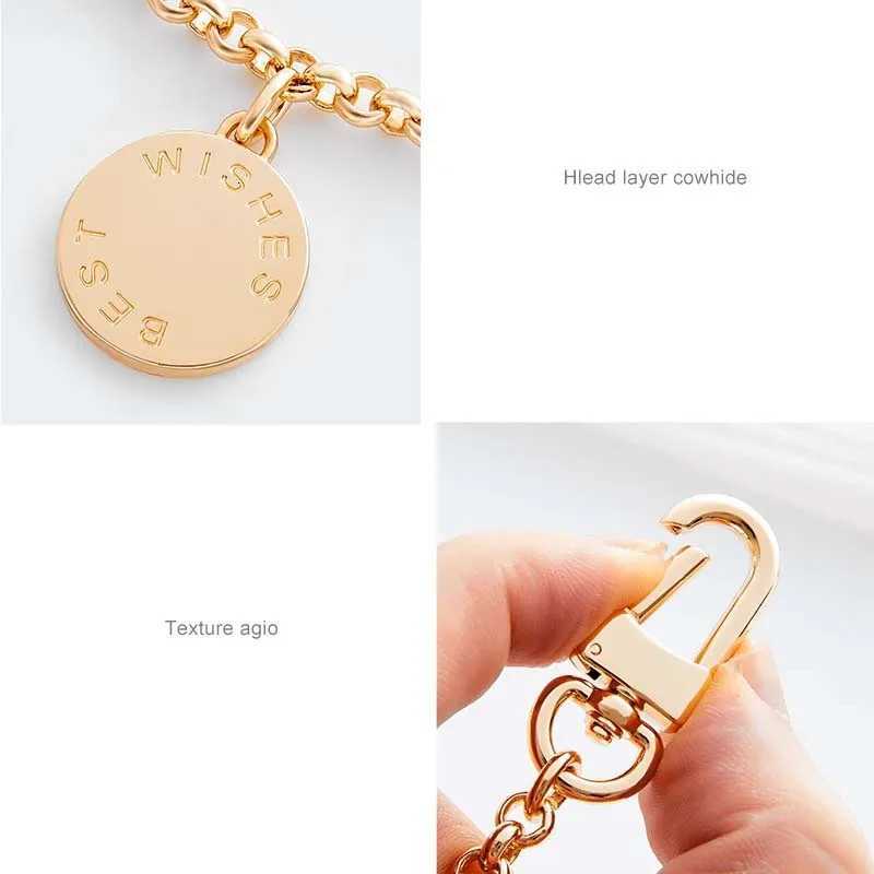 Fashion bag extended chain detailed workmanship for bucket bag shoulder strap decorative chain bag accessories H260318 - view 6