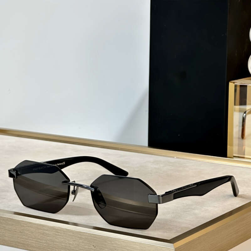 Luxurious Quality Designer Sunglasses Candy-Colored For Men And Women Classic Goggle Beach Retro Lens Fashion Eyeglasses With Box THE AMAN 91b