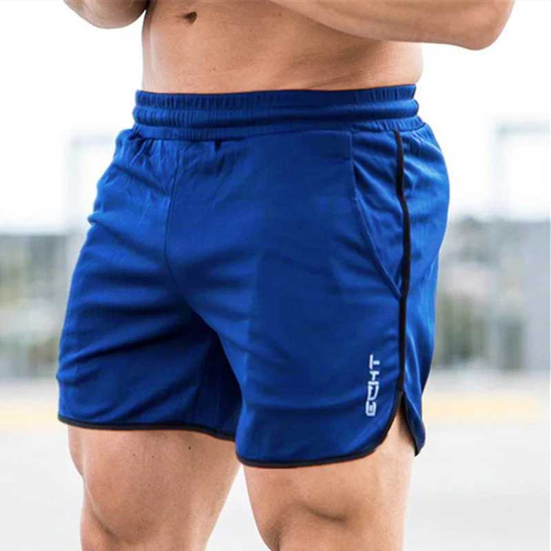 2025 New Men Fitness Shorts Summer Gyms Workout Male Breathable Mesh shorts Quick Dry Sportswear Jogger Beach Short Pants M260318