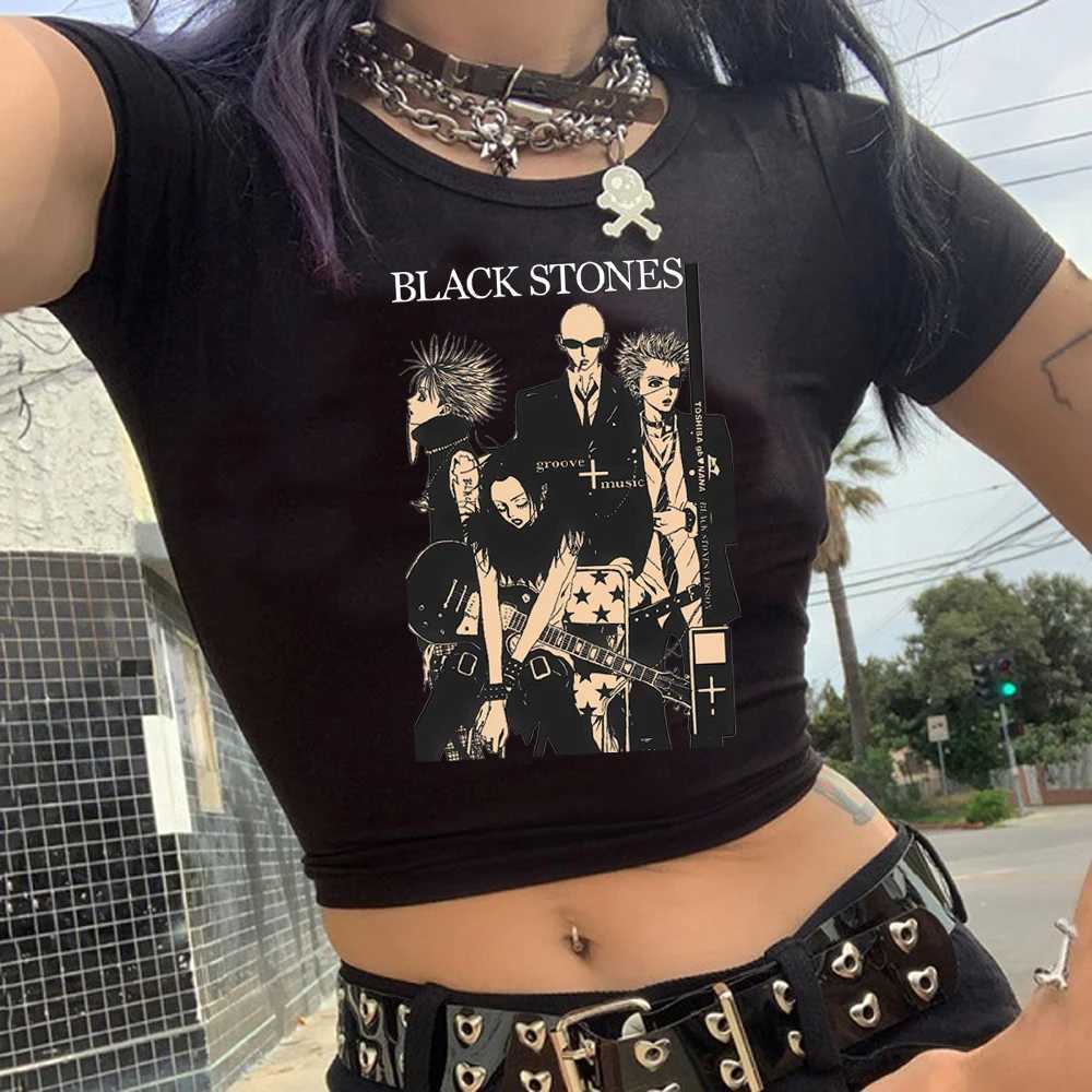 Cropped Summer Nana Anime Kawaii Cartoon T-shirt Women Harajuku Aesthetic Corp Top Casual Tshirt Fashion Y2k Female T ShirtT260317