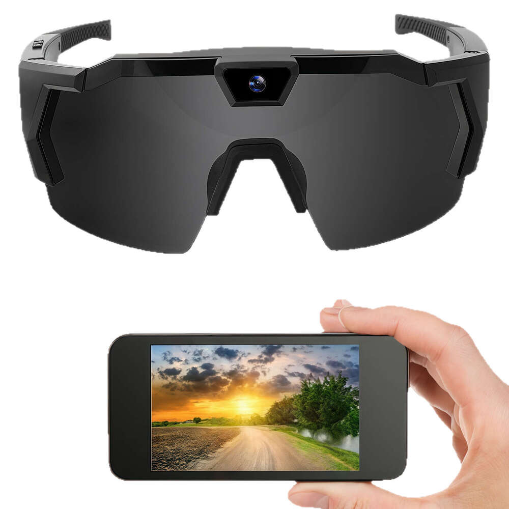 Famous Brand New Sunglasses DV Camera Sports Recording Photo Smart Outdoor Cycling Fishing Recorder HD Video Hands-Free Wearable Camera CKS