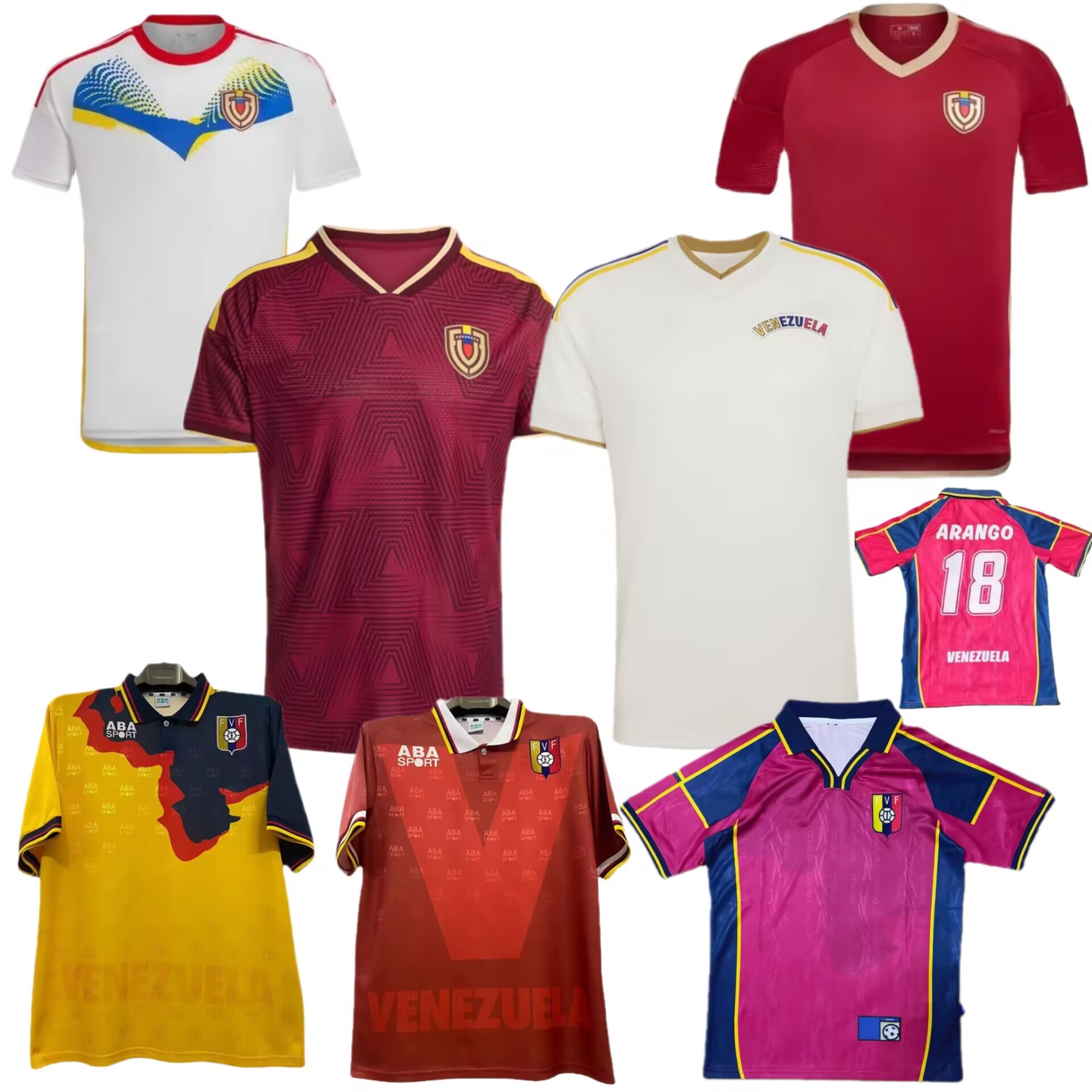 Venezuela Soccer Jerseys national 2000 2024 2025 RONDON SOTELDO SAVARINO RINCON ARAMBURU 2024/25 football men kids shirt 00 24 25 retro football jersey