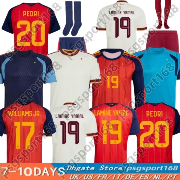 S-4XL 2026 World Cup SpAiNs Jersey LAMINE YAMAL Soccer Jerseys PEDRI GAVI MORATA Carvajal Home away OLMO FERRAN WILLIAMS JR Football Shirt RODRIGO Camiseta de futbol