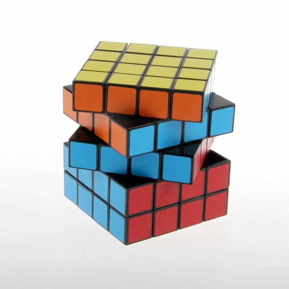 Ayi 4x4x5 Full Function Unequal Cubo Magico 445 Black Professional Magic Cube Puzzle for Collection Educational Toy H260314