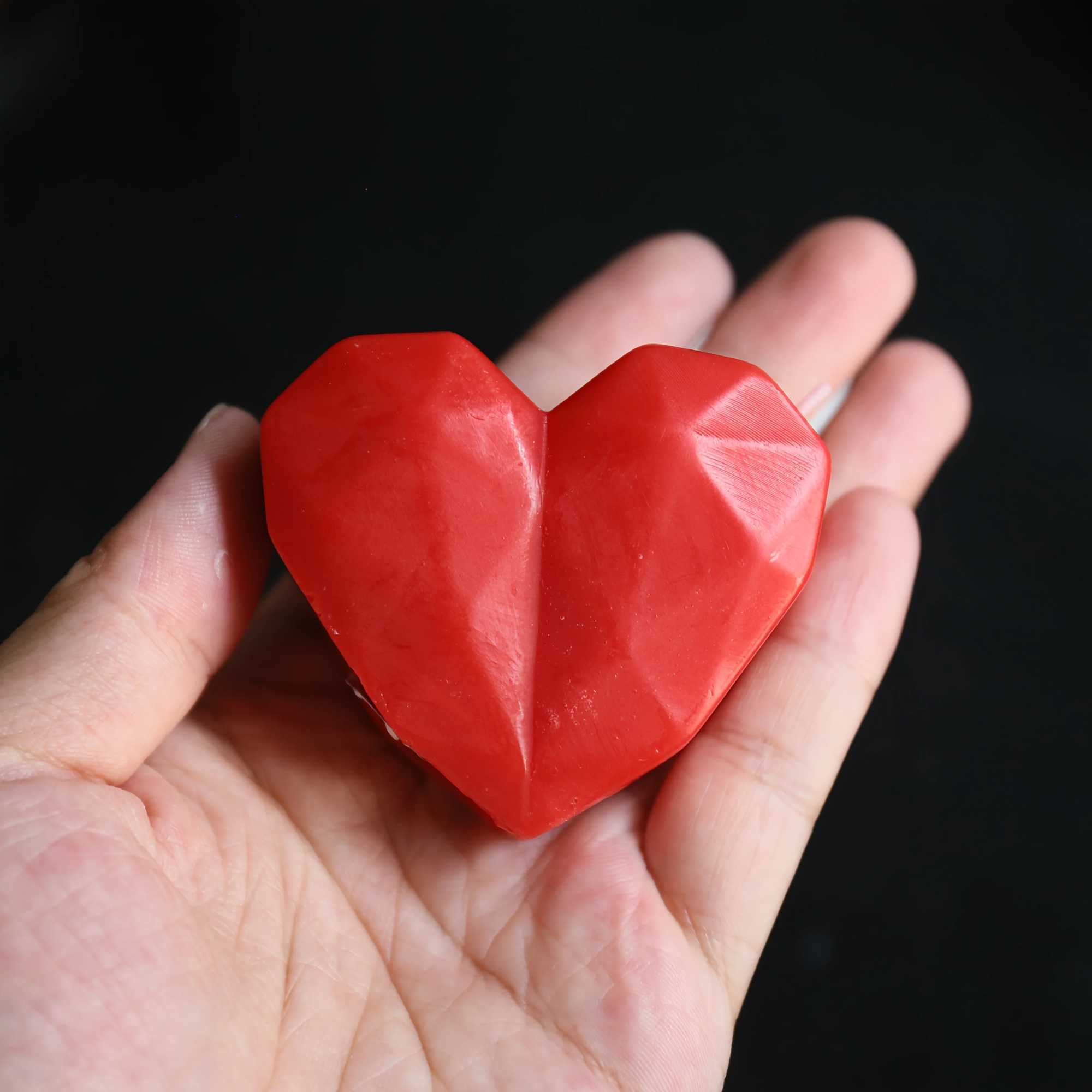 2pc Heart Shaped Aromatherapy Candle Valentines Day Gift Romantic Red Scented Gift for Valentine Wedding Anniversary Photo Prop D260318