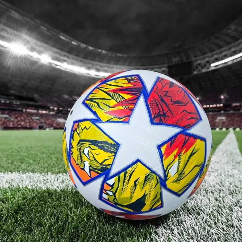 High Quality Soccer Balls Official Size 5 PVC Material Goal Team Outdoor Match Game Football Training Ballon De Foot M260318