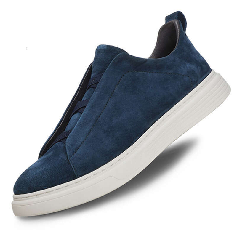 Free best shipping Top Layer Pigskin 47 Leather Cross-Border Large Size Men's Loafers Foreign Trade Trendy Casual Shoes