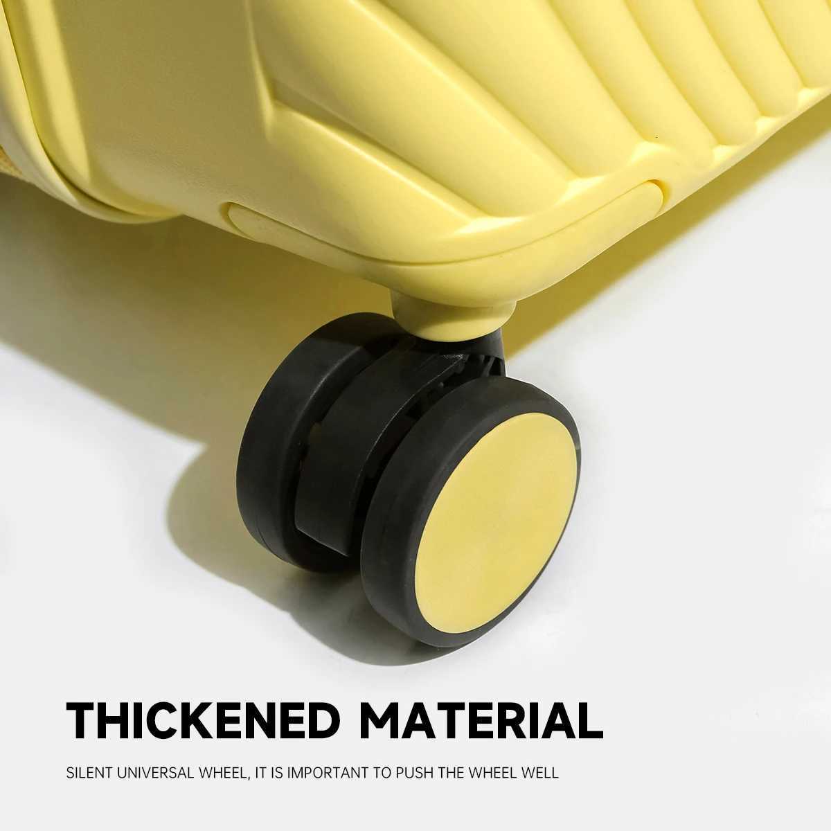 2025 New Large-Capacity and Durable Luggage Roller Suitcase Men and Women Carry-Boarding Travel 20/24/28 Multi-Piece Set H260316