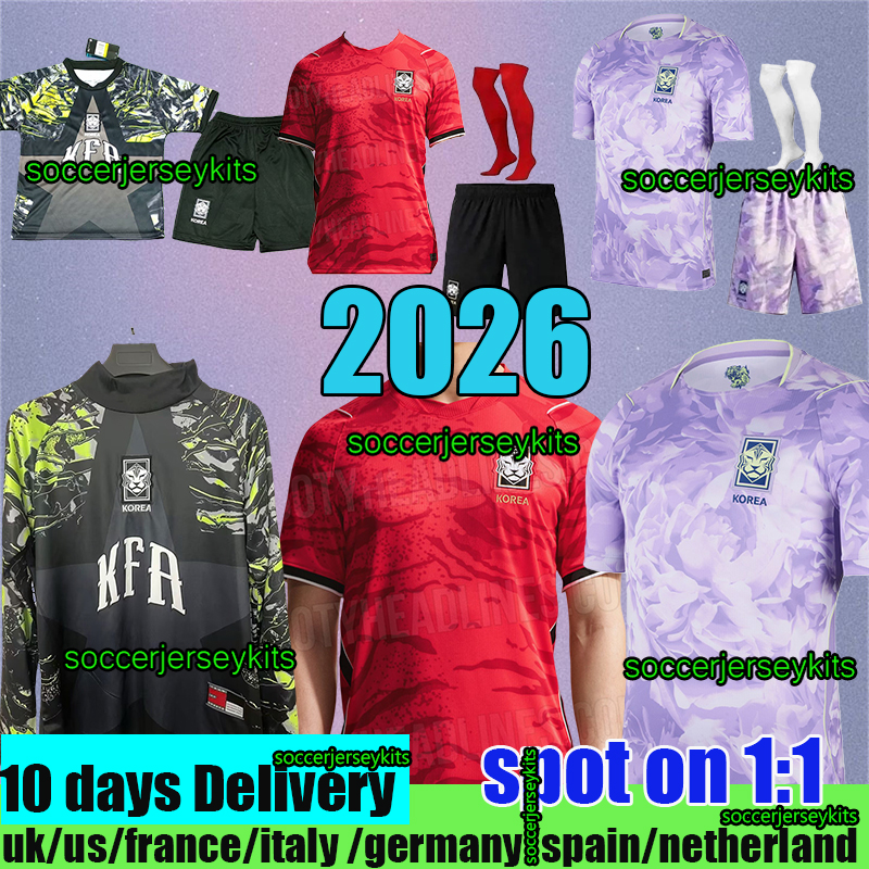 South Korea jersey 2026 world cup MEN KIDS KIT WOMEN H M SON national team HWANG LEE 25 26 fan player version football shirt 2002 RETRO korea jersey Training uniform